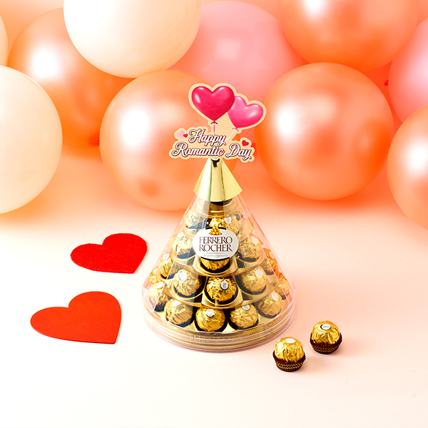 페레로 로쉐 28개입 콘(로맨틱 토퍼) 제품 사진 (사진=카카오커머스)