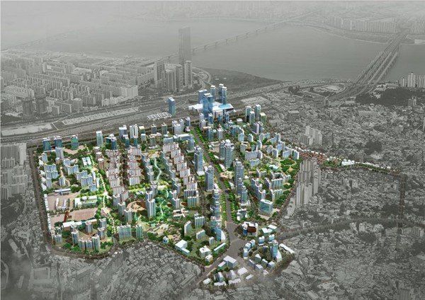노량진 뉴타운 조감도 (제공=서울시)