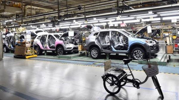 르노삼성 부산공장 생산라인 (사진=뉴시스)