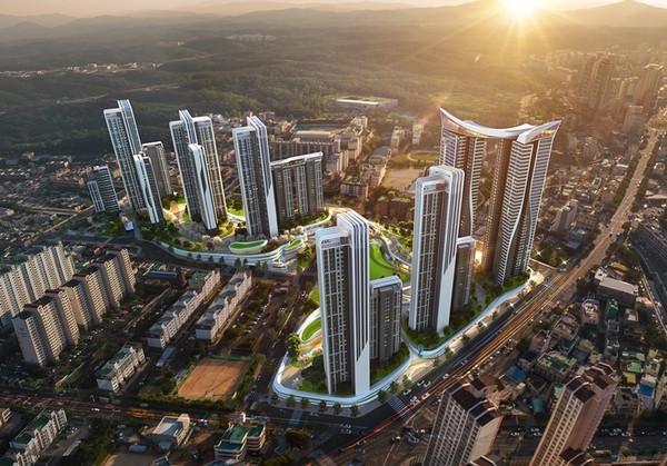 울산 남구 B-07구역 조감도(HDC현대산업개발 제공)