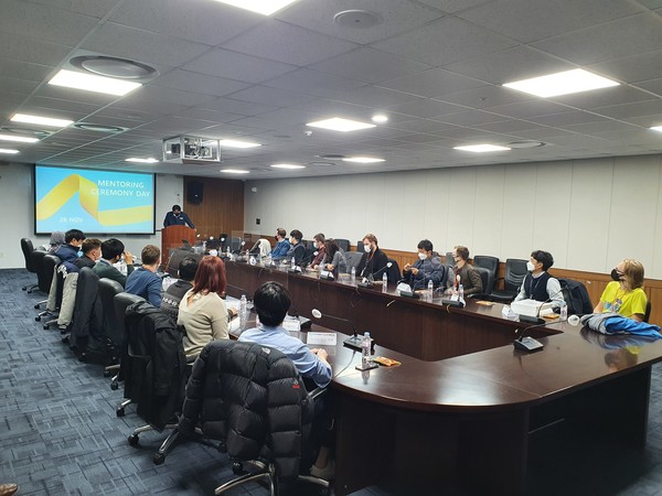 멘토링 결연식. (한수원 제공)