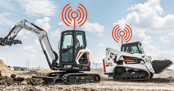 두산밥캣이 텔레매틱스 시스템을 ‘머신 IQ’ 모바일앱으로 구현했다.