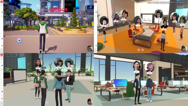 컴투버스 프로토타입 테스트 시연 영상 이미지