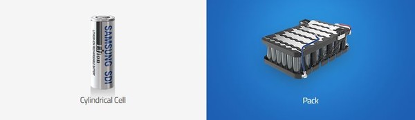 삼성SDI의 리튬이온배터리가 E-스쿠터에 탑재된다. (삼성SDI 제공) 