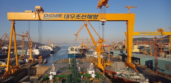 대우조선해양 옥포조선소 (임준혁 기자)