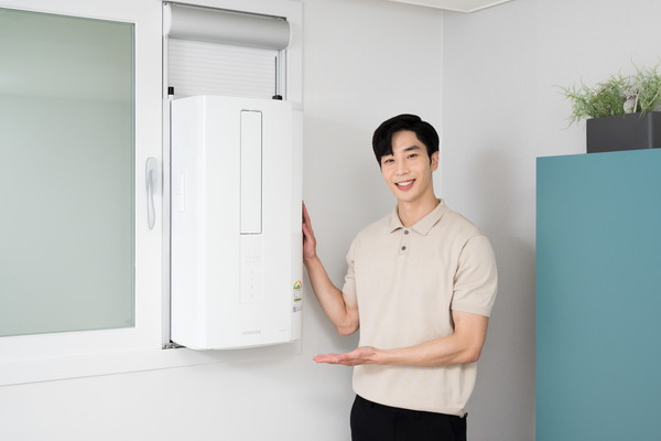 삼성 2022년형 창문형 에어컨 윈도우핏 (삼성전자 제공)