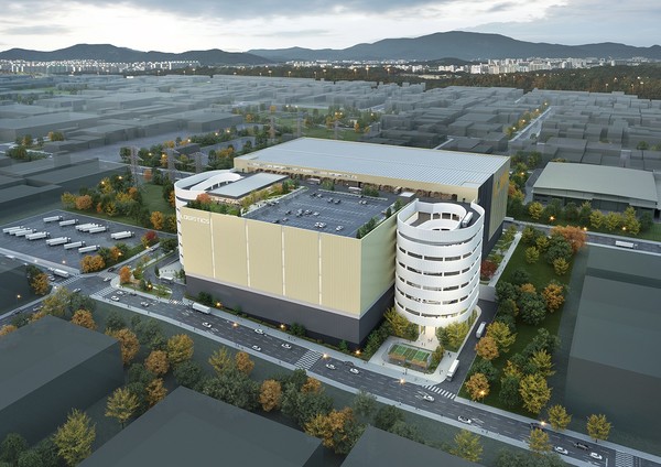 코람코자산운용이 개발하는 영남권 최대규모 물류센터 ‘경산물류센터’ 조감도 (코람코자산신탁 제공)