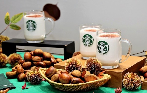 스타벅스가 두번째 상생 음료로 출시한 ‘리얼 공주 밤 라떼’. [사진=스타벅스코리아]