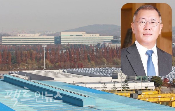 정의선 현대자동차그룹 회장이 현대기아차 경기 화성 남양연구소에서 신년회를 주재했다. 남양연구소 전경. [사진=정수남 기자, 현대차그룹]