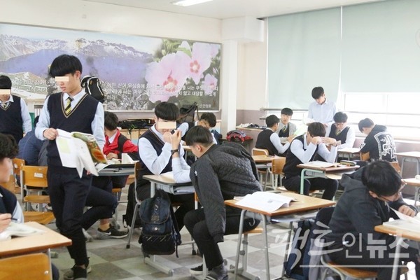 고등학교도 대학과 별반 다르지 않다. 충남 논산 연무대기계공고. [사진=정수남 기자] 