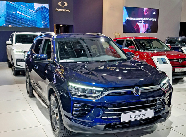 쌍용차가 벨기에서 열리는 브뤼셀 유러피안 모터쇼에 참가했다. [사진=쌍용차]