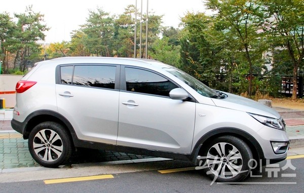 기아차의 인기 SUV 스포티지가 3만2521대, 셀토스가 2만7075대, 쏘렌토가 1만6386대 각각 팔리면서 지난달 자사 성장을 견인했다. 스포티지. [사진=정수남 기자]