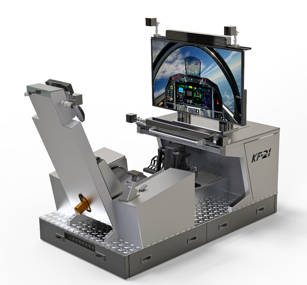 KAI의 KF-21 비행 실습형 CBT 구조물 렌더링. [사진=KAI]