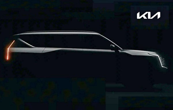 기아차가 지난해 전기차 EV6 등의 선전으로 사상 최고 시실적을 달성한 가운데, 올해는 EV9를 통해 세계 시장을 접수한다. EV9. [사진=기아차]