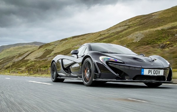 맥라렌이 2013년 스위스 제네바모토쇼에서 선보인 하이브리드 P1. [사진=맥라렌]