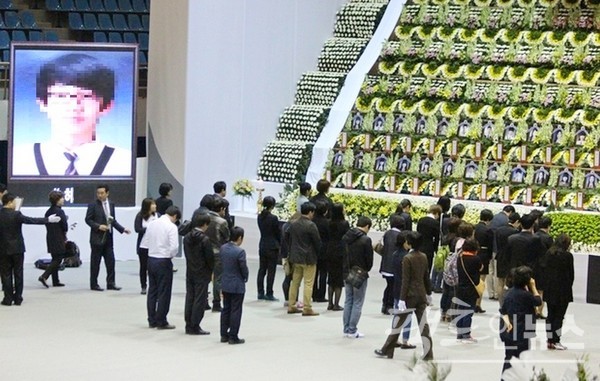 같은 날 안산올림픽기념관 분양소 모습. [사진=정수남 기자]