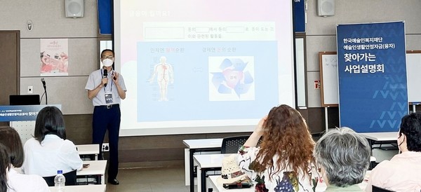 복권기금은 예술인이 창작 활동에만 전념할 수 있도록 얼해 150억원을 지원한다. [사진=복권기금]