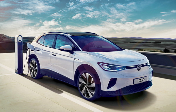 6월 국내에 출시 예정인 폭스바겐 신형 전기차 ID.4. [사진=폭스바겐부문]
