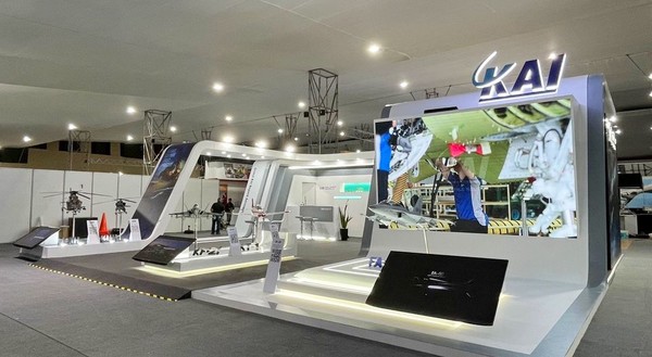 페루 방산전시회 KAI 전시장. [사진=KAI]