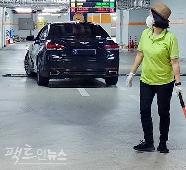 제네시스 G80 외교 차량. [사진=정수남 기자]