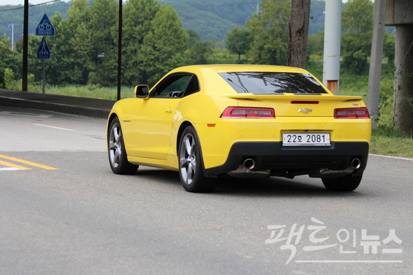 카마로는 2010년대 중후반 국내에서 판매됐다. [사진=정수남 기자]