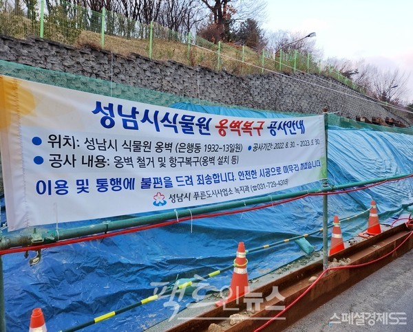 지난해 8월 하순부터 이달 초까지 모습이다. 3월에 찍었다. [사진=정수남 기자]