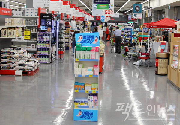 홈플러스 목동점 내부. [사진=정수남 기자]