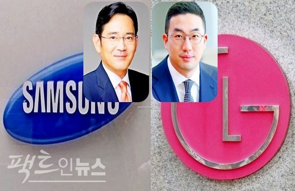 세계 가전 2강인 삼성전자와 LG전자가 업황 난조로 올해 실적도 장담할 수 없게 됐지만, 증권가는 이들 업체애 대한 투자의견 매수와 목표주가를 상향했다. [사진=정수남 기자, 각사]