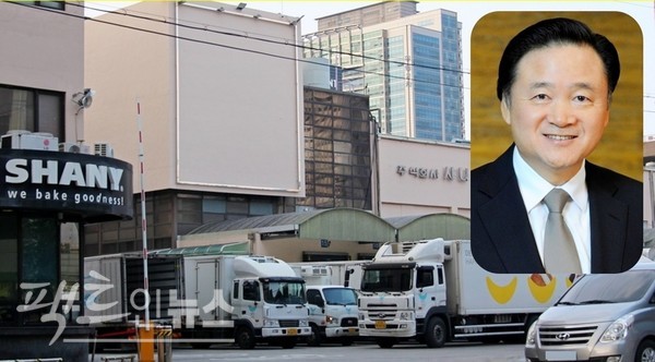 허영인 SPC 회장이 근로자의 목숨을 담보로 전년에 이어 올해 상반기에도 호실적을 달성했다. [사진=팩트인뉴스, 뉴시스]