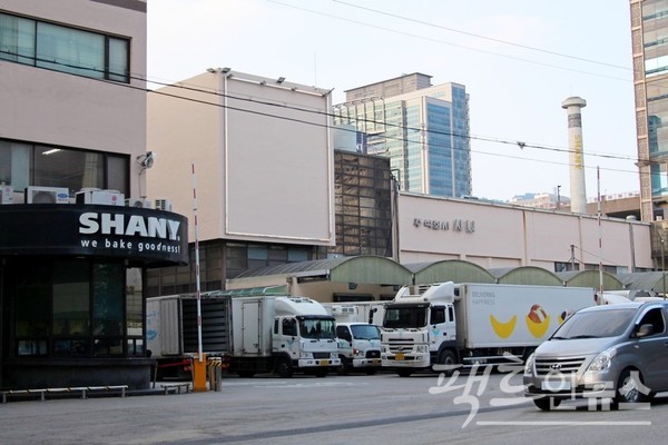근로자 사망사고가 발생한 성남 중원구 둔촌대로 샤니 공장. [사진=팩트인뉴스]