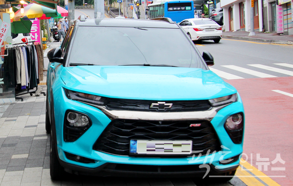 올해 1～7월 수출 1위는 소형 RV 트레일블레이저가 차지했다. [사진=팩트인뉴스]