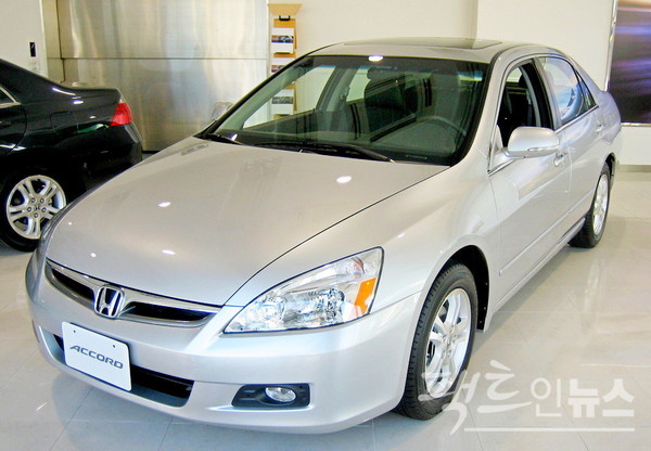 인기 세단 어코드도 당시 혼다의 한국 1만대 판매를 견인했다. [사진=정수남 기자]