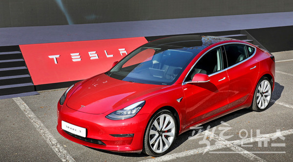 테슬라 모델3. [사진= 정수남 기자]