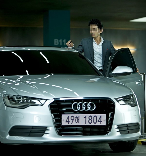 정부가 내달부터 법인차량에 연두색 번호판을 적용한다. 1억권을 호가하는 아우디 A7 법인차량.  [사진=팩트인뉴스]