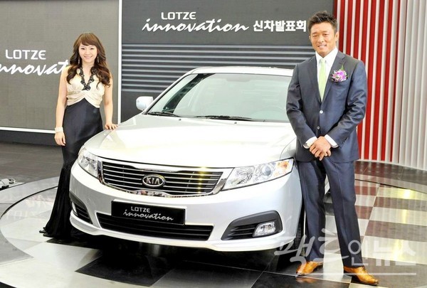 추성훈 씨가 2007년 로체이노베이션 출시 행사에 참석했다. [사진=정수남 기자]