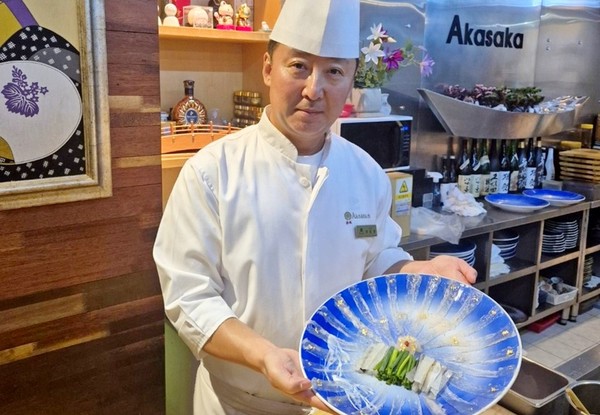 강남 아카사카 곽문영 총괄쉐프. [사진=강남 아카사카]