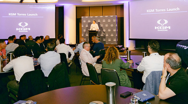 KG 모빌리티(KGM)가 스포츠유틸리티차량(SUV) 토레스를 호주에 출시했다. [사진=KGM]