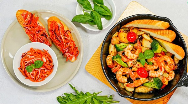 간편식 전문기업 WK푸드가 장 건강을 위한 채소 밀키트 브랜드 컬러풀채소밴드를 선보였다. [사진= WK푸드]