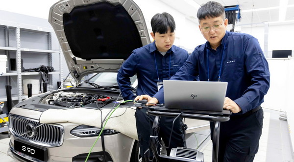 볼보코리아가 볼보 서비스 기술 경진 대회를 최근 진행했다. [사진=볼보코리아]