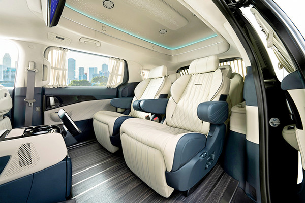 노블클라쎄 L9 의전 차량. [사진=케이씨모터스]