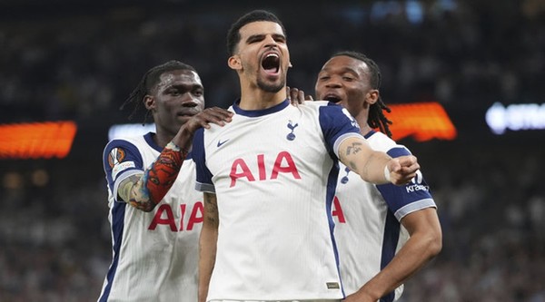 잉글랜드 프로축구 프리미어리그(EPL) 토트넘 홋스퍼의 도미닉 솔란케. [사진=뉴시스]