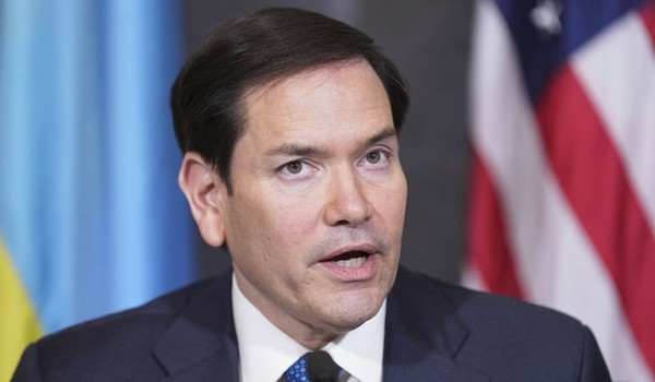 마코 루비오 미국 국무장관이 시리아 과도정부가 수주 내 붕괴할 가능성이 있으며, 이로 인해 대규모 전면 내전이 벌어질 수 있다고 경고했다. 사진은 루비오 장관이 지난 4월25일 미 국무부 청사에서 발언하는 모습.[사진=뉴시스]