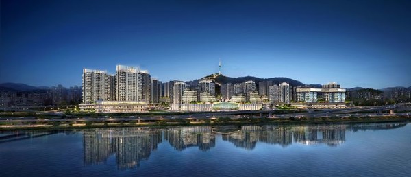 아크로 한남 투시도. [사진=DL이앤씨]