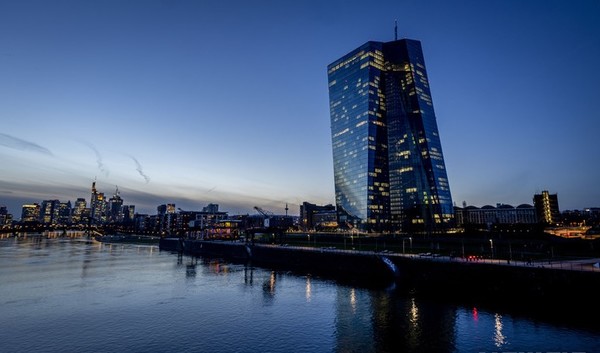 독일 프랑크푸르트에 있는 유럽중앙은행(ECB). [사진=뉴시스]