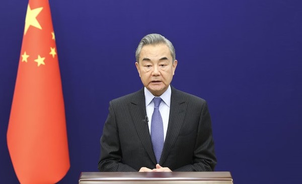  ﻿﻿왕이 중국 공산당 정치국 위원 겸 외교부장. [사진=뉴시스]