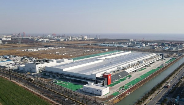 상하이 메가팩토리 전경. [사진=뉴시스]