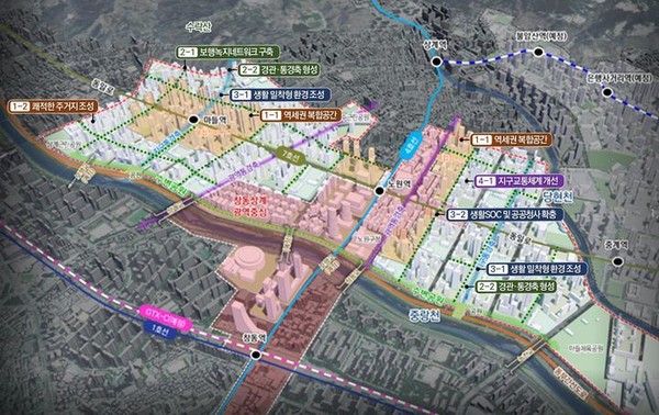 상계 종합구상도.