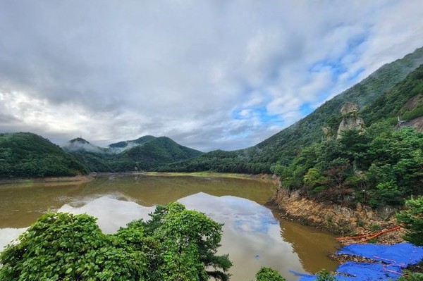 오봉저수지 모습. [사진=뉴시스]