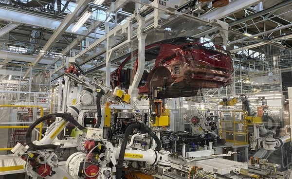 일본 도치기(栃木)현 가미노카와마치(上三川町)에 있는 닛산 자동차 공장. [사진=뉴시스]