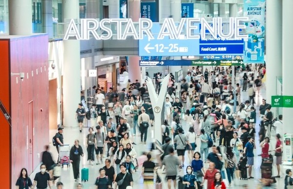 추석 연휴 인천공항 여객터미널. [사진=인천공항공사]
